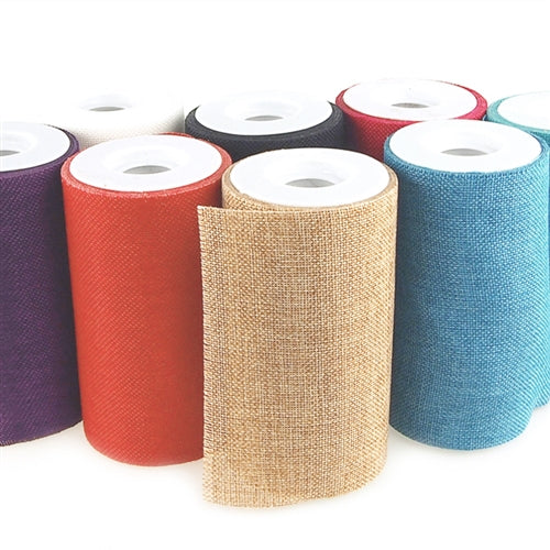 10m Burlap Roll,6 Inch Burlap Fabric Ribbon Wrap,hessian Jute