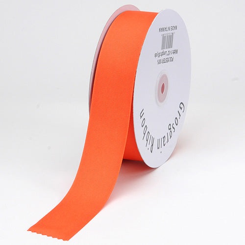 White - Grosgrain Ribbon Solid Color - ( W: 3/8 inch | L: 50 Yards )