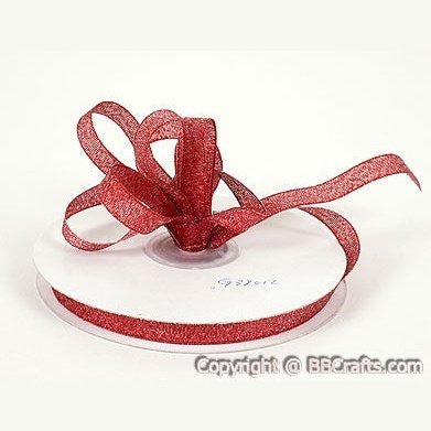 Organza Sheer Ribbon in 25 &100 Yards - BBCrafts