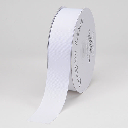 Ivory Allure Grosgrain Ribbon - 2 1/4 Inches x 50 Yards at