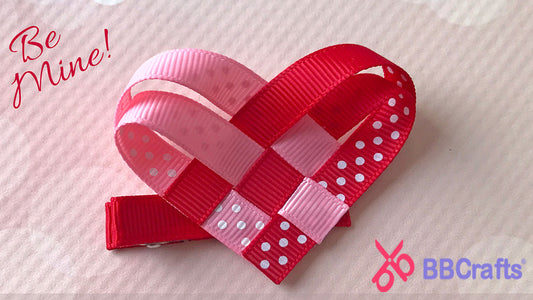 Valentine's Day Ribbon Heart