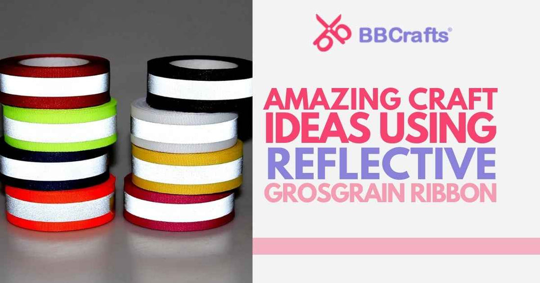 5 Amazing DIY Décor and Craft Ideas Using Reflective Grosgrain Ribbon BBCrafts.com