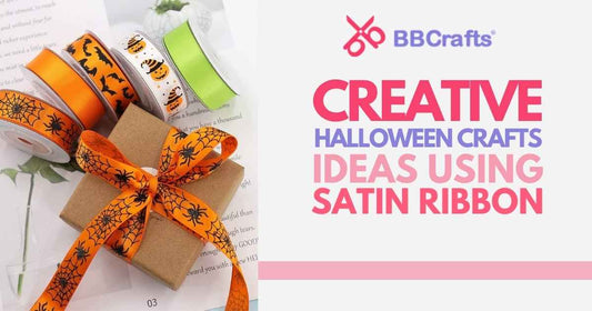 Creative Halloween Crafts Ideas Using Satin Ribbon