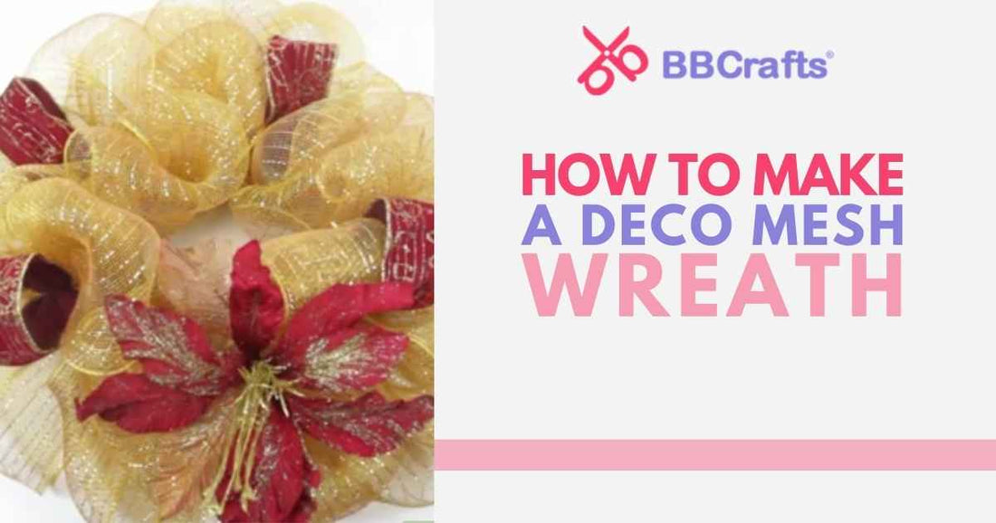 How to Make a Deco Mesh Wreath