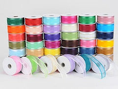 Ribbon Bazaar Plain Sheer Organza 1-1/2 Moss 100yd 100% Nylon Ribbon