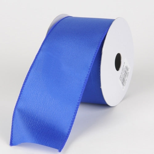 10 yard roll of wide light blue wired ribbon outlet