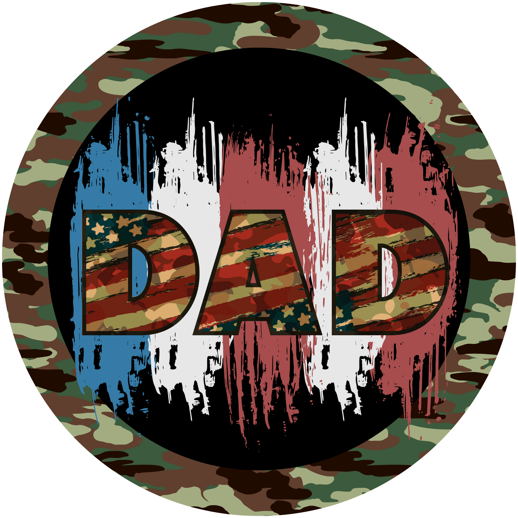 Dad - Fathers Day Metal Sign - Made In Usa