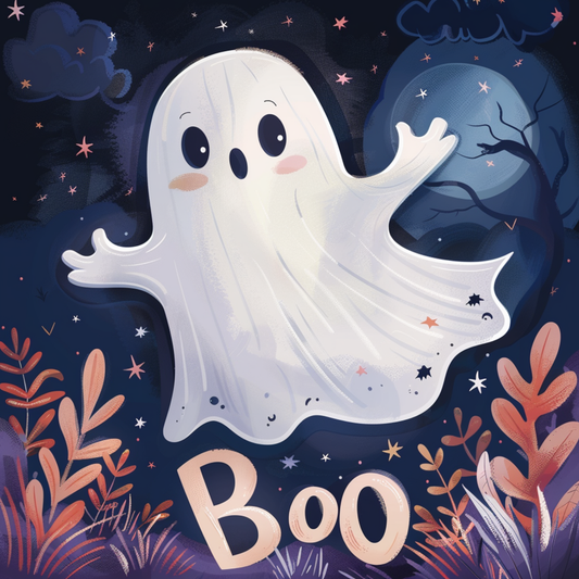 Boo! Metal Sign - Made In USA