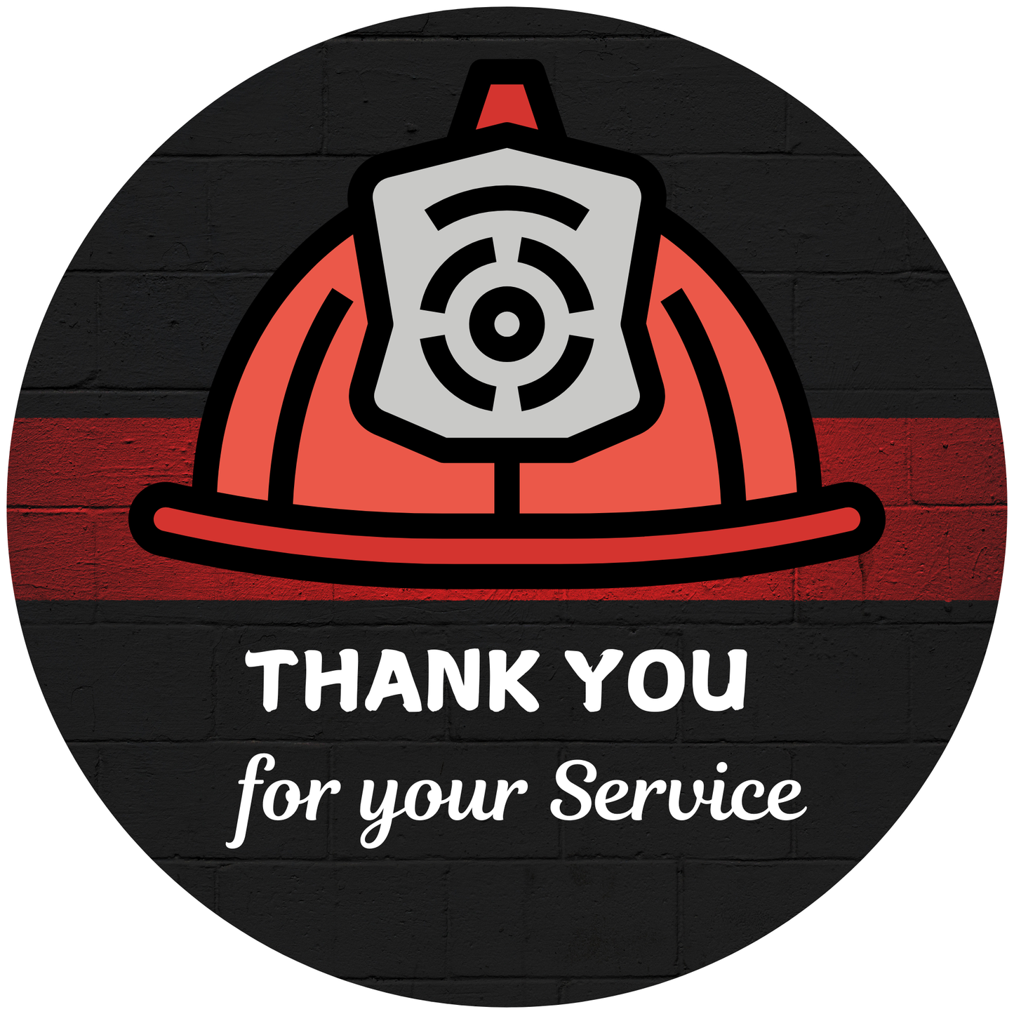 Firefighter Appreciation Metal Sign - Made In USA