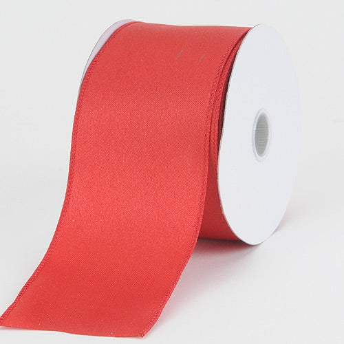 Wholesale Red Satin Ribbon for DIY Craft Hair Accessories 