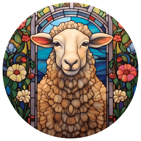 3D Metal Sign: SHEEP - Made In USA BBCrafts.com