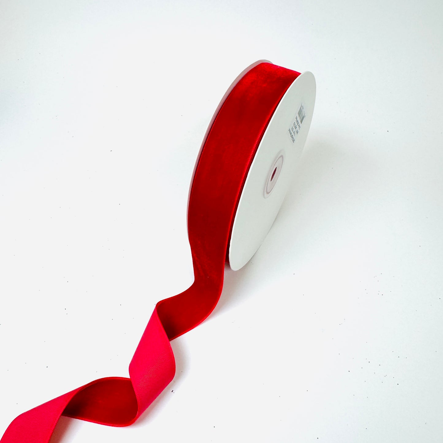 Red Single Face Velvet Ribbon