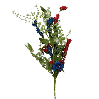 25 Inch Rose Larkspur Patriotic