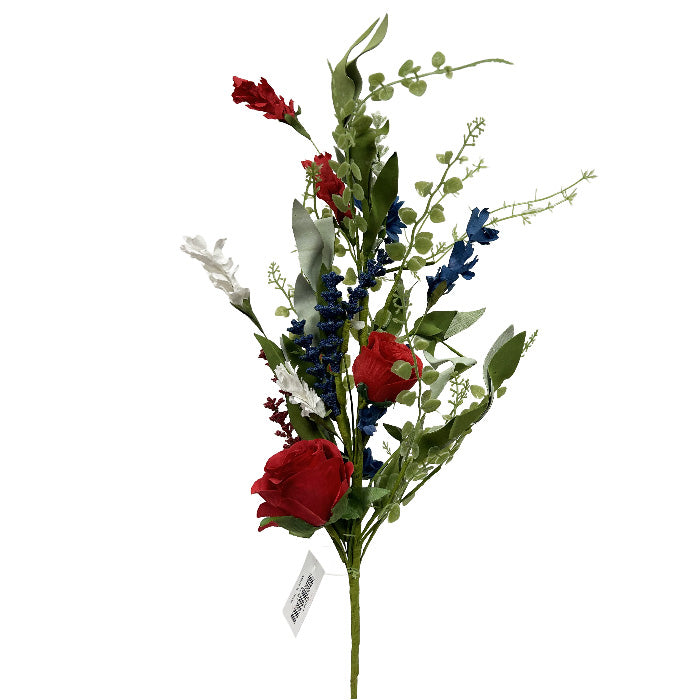 25 Inch Rose Larkspur Patriotic