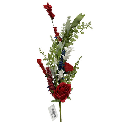 25 Inch Rose Larkspur Patriotic