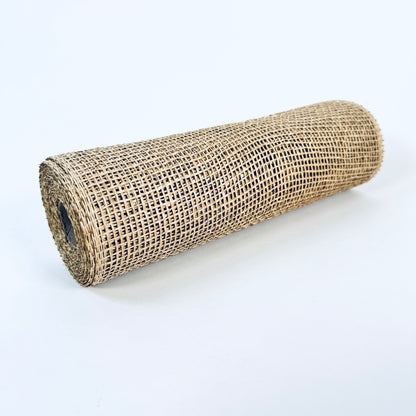 Natural - Poly Burlap Deco Mesh - 10 Inch x 10 Yards