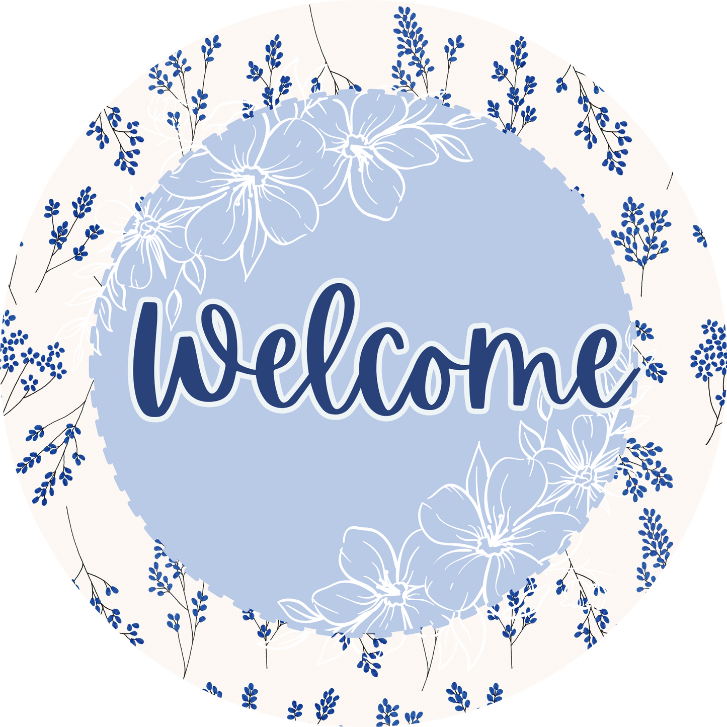 Welcome Metal Sign: Made In USA