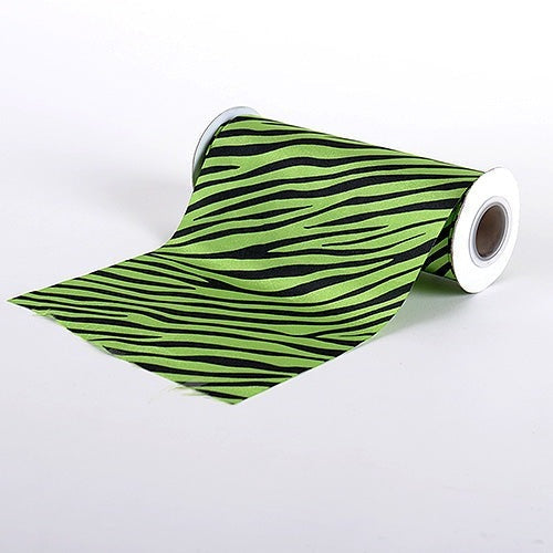 Apple - Animal Printed Satin Spool - ( W: 6 Inch | L: 10 Yards ) BBCrafts.com