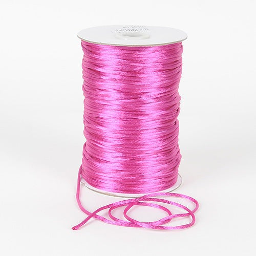 Azalea - 2mm Satin Rat Tail Cord - ( 2mm x 200 Yards ) BBCrafts.com