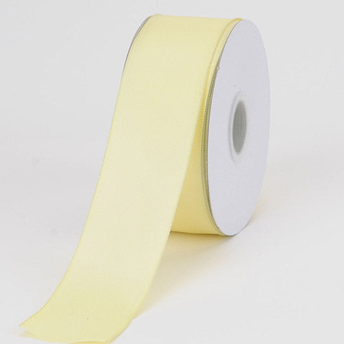 Baby Maize - Satin Ribbon Wire Edge - ( W: 1 - 1/2 Inch | L: 25 Yards ) BBCrafts.com