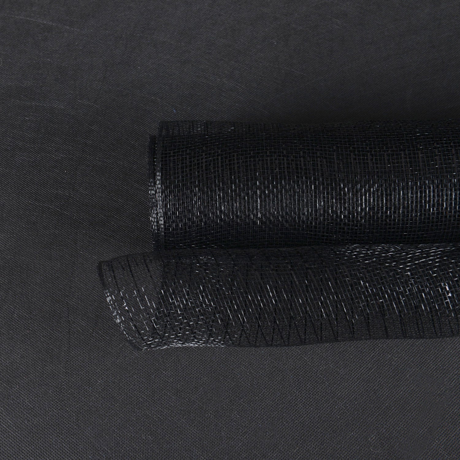 Black - Deco Mesh Wrap Metallic Stripes - ( 10 Inch x 10 Yards ) BBCrafts.com