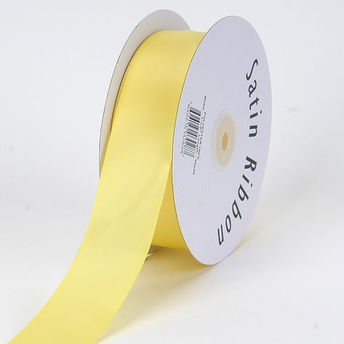 Canary - Satin Ribbon Single Face - ( 1/8 Inch | 100 Yards ) BBCrafts.com