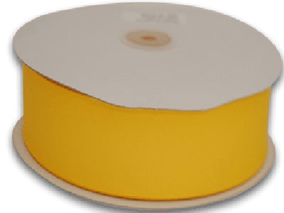 Daffodil - Grosgrain Ribbon Solid Color 25 Yards - ( W: 5/8 Inch | L: 25 Yards ) BBCrafts.com