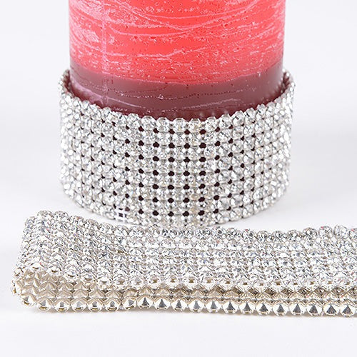 Diamond Wraps Artificial Rhinestone ( 8 Rows x 3 Yards ) BBCrafts.com