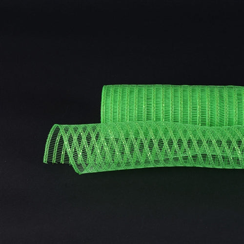 Green - Deco Mesh Laser Eyelash - (21 Inch x 10 Yards) BBCrafts.com