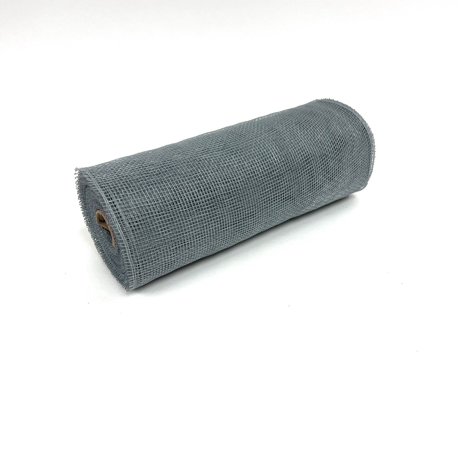 Grey - Floral Mesh Wrap Solid Color - ( 10 Inch x 10 Yards ) BBCrafts.com