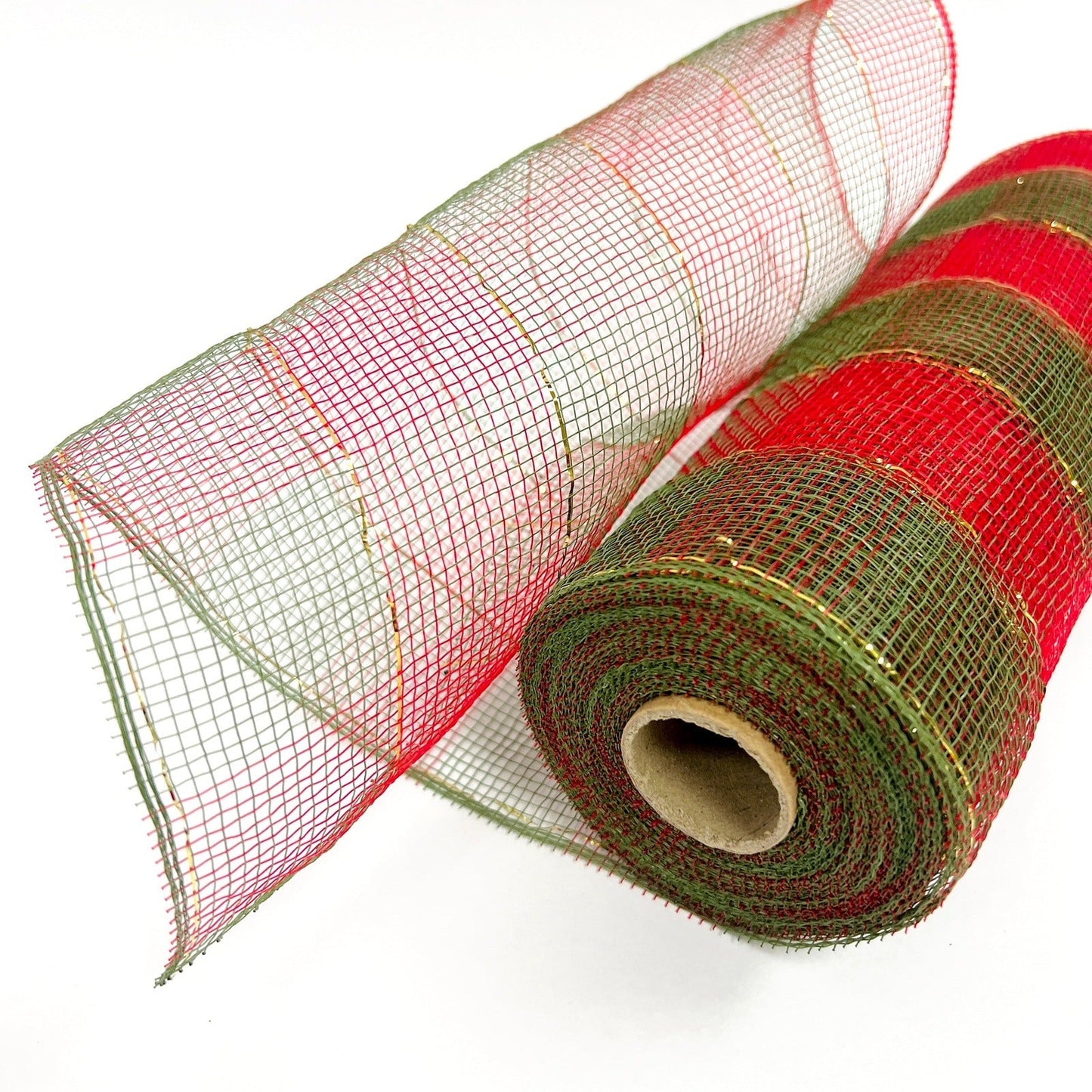 Hunter Green - Christmas Mesh Wraps - ( 10 Inch x 10 Yards ) BBCrafts.com