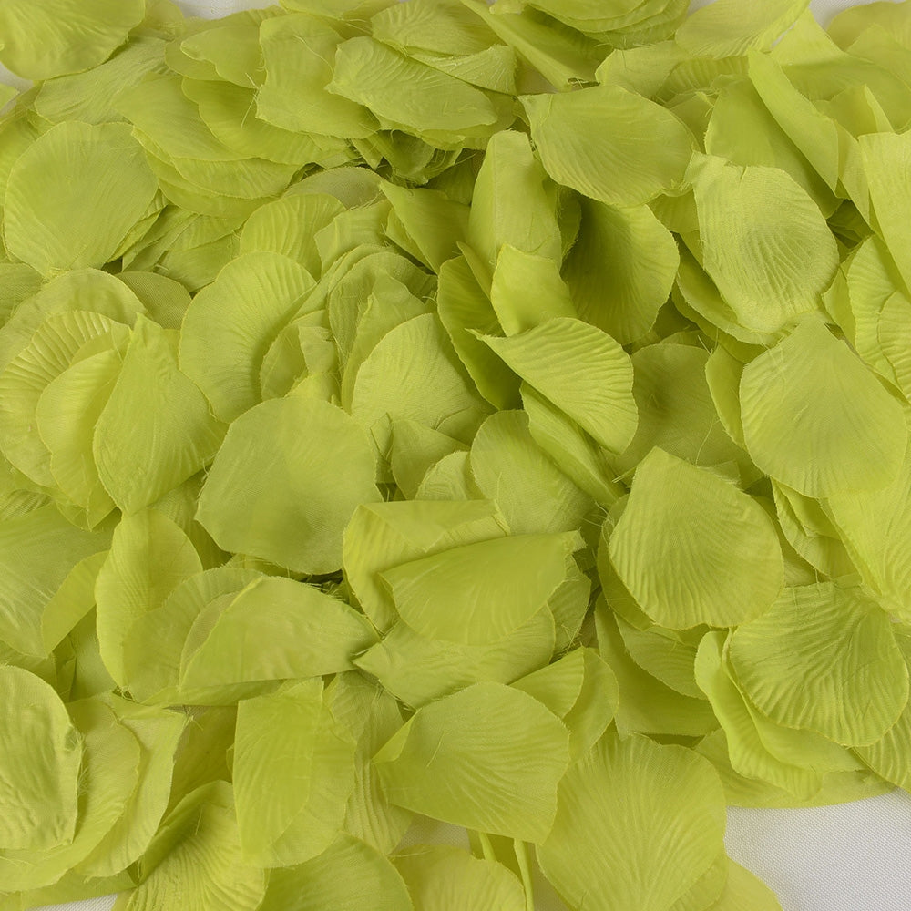 Kiwi - Silk Flower Petal - ( 400 Petals ) BBCrafts.com