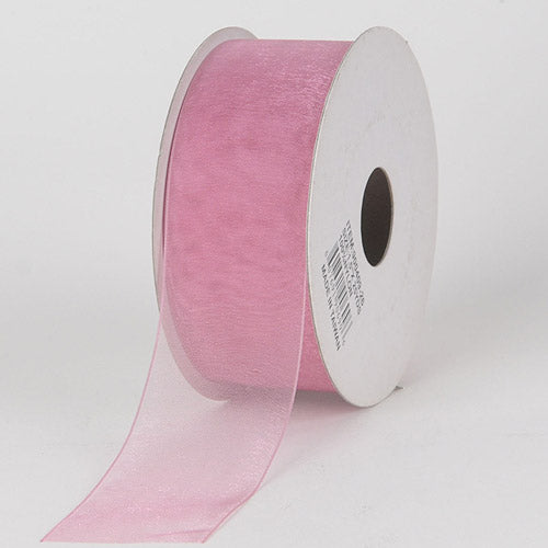 Mauve - Sheer Organza Ribbon - ( 7/8 Inch | 25 Yards ) BBCrafts.com