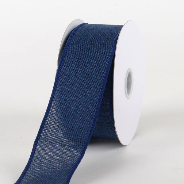 Dark Blue Organza Ribbon - 1/2 inch - Crafteroof