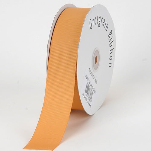 Old Gold - Grosgrain Ribbon Solid Color - ( W: 5/8 Inch | L: 50 Yards ) BBCrafts.com