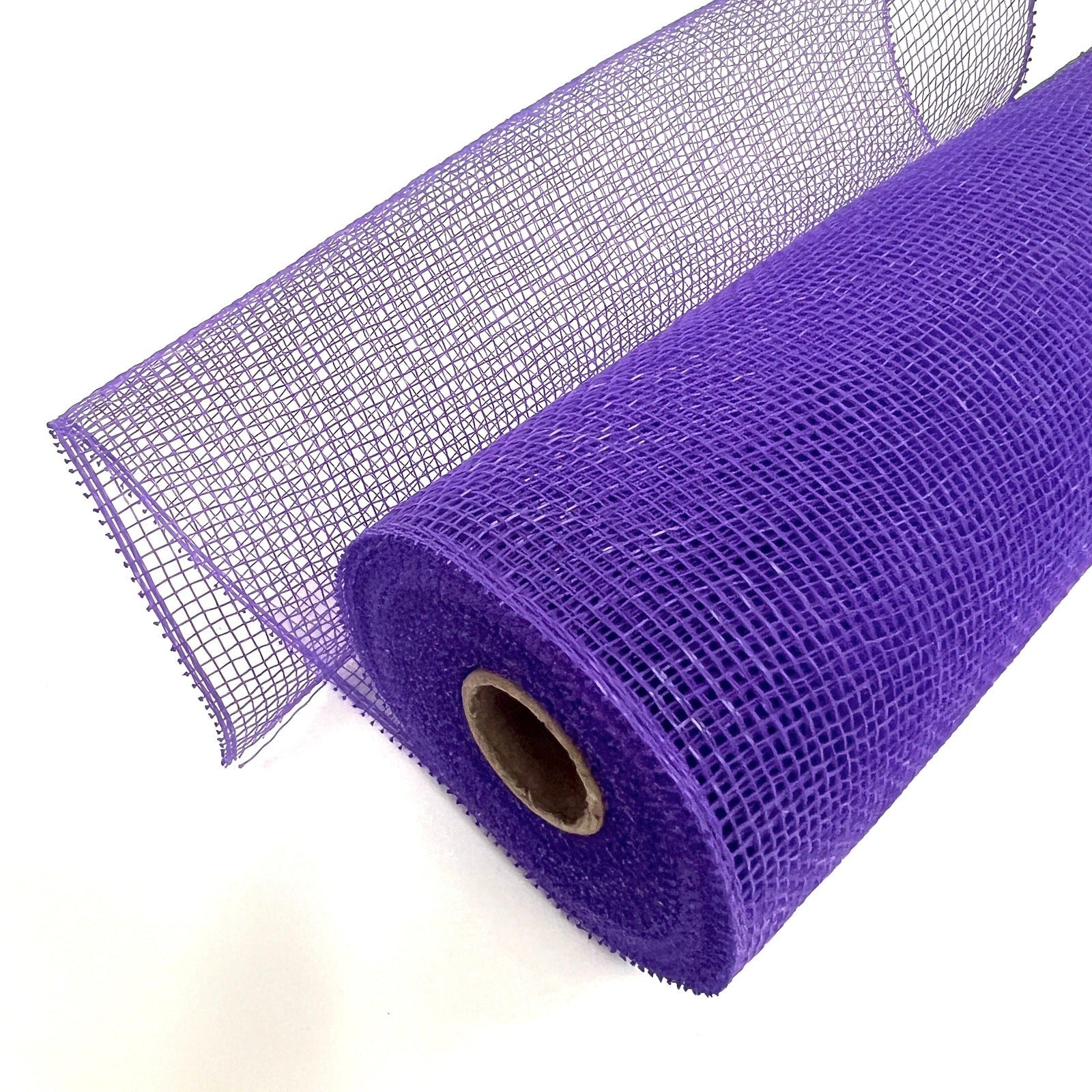 Floral Mesh Wrap Solid Color Purple ( 10 Inch x 10 Yards ...