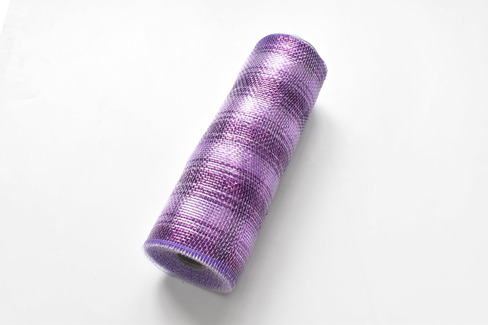 Purple Lavender Deco Mesh with Stripes - 10 Inch x 10 Yards BBCrafts.com