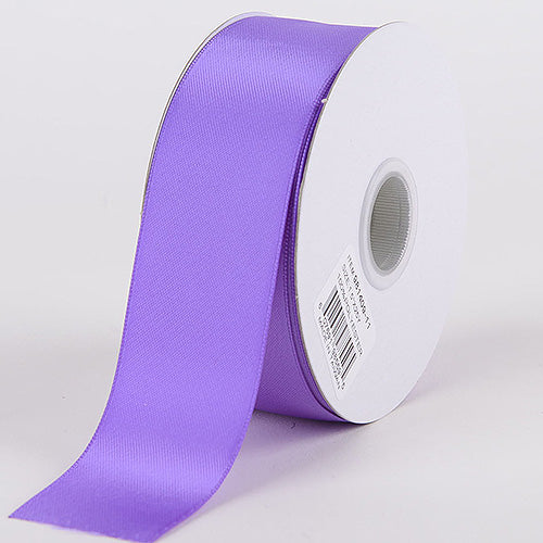 LEEQE Double Face Purple Satin Ribbon 1-1/2 inch X 50 Yards Polyester  Purple Ribbon for Gift Wrapping Very Suitable for Weddings Party Invitation