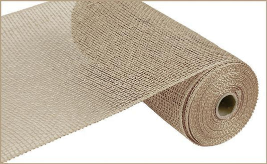 Natural Burlap Mesh 10 Inch x 10 Yards