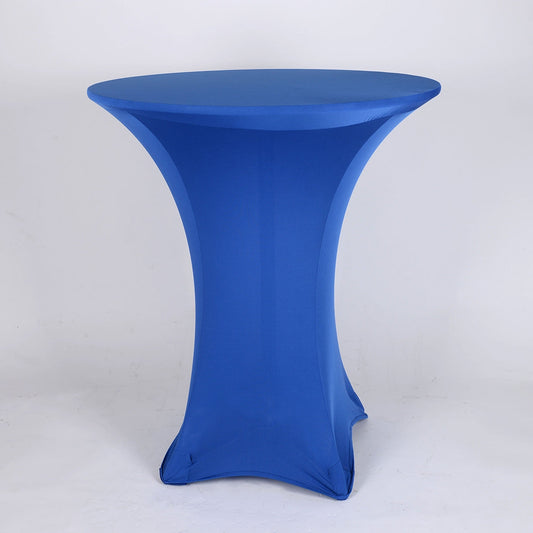 Royal Blue Spandex Cocktail Tablecloths