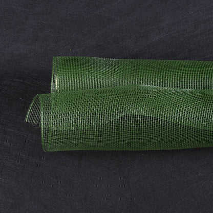 Spring Moss - Floral Mesh Wrap Solid Color - ( 10 Inch x 10 Yards ) BBCrafts.com