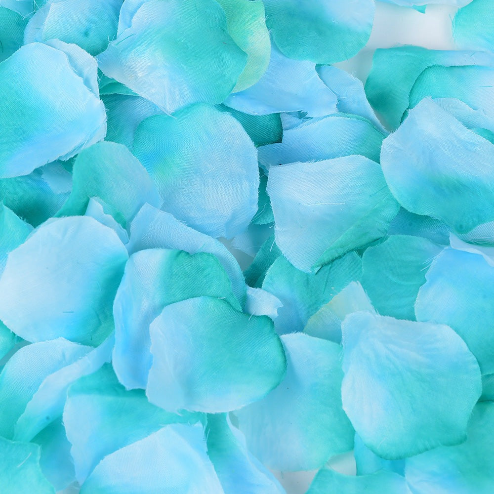 Teal - Silk Flower Petal - ( 400 Petals ) BBCrafts.com