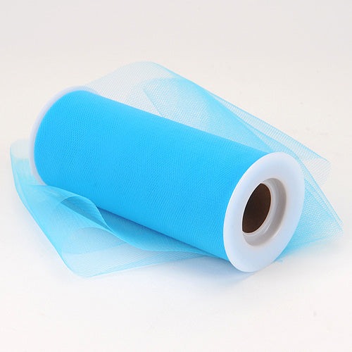 Turquoise - Premium Tulle Fabric 18 inch | 25 Yards