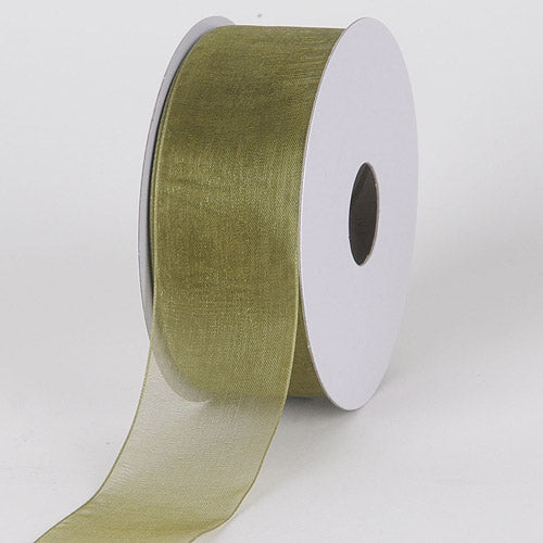 Willow - Sheer Organza Ribbon - ( W: 3/8 Inch | L: 25 Yards ) BBCrafts.com