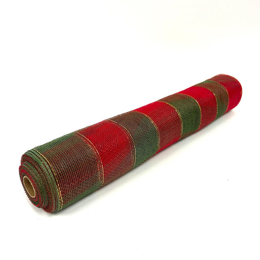 Hunter Green - Christmas Mesh Wraps - 21 Inch x 10 Yards