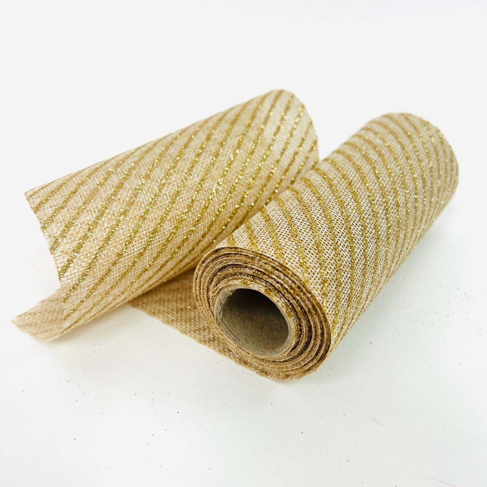 Natural - Faux Burlap Roll W: 6 inch | L: 5 Yards - 960115GO