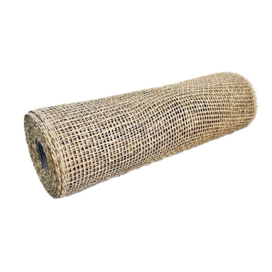 Natural - Poly Burlap Deco Mesh - 10 Inch x 10 Yards