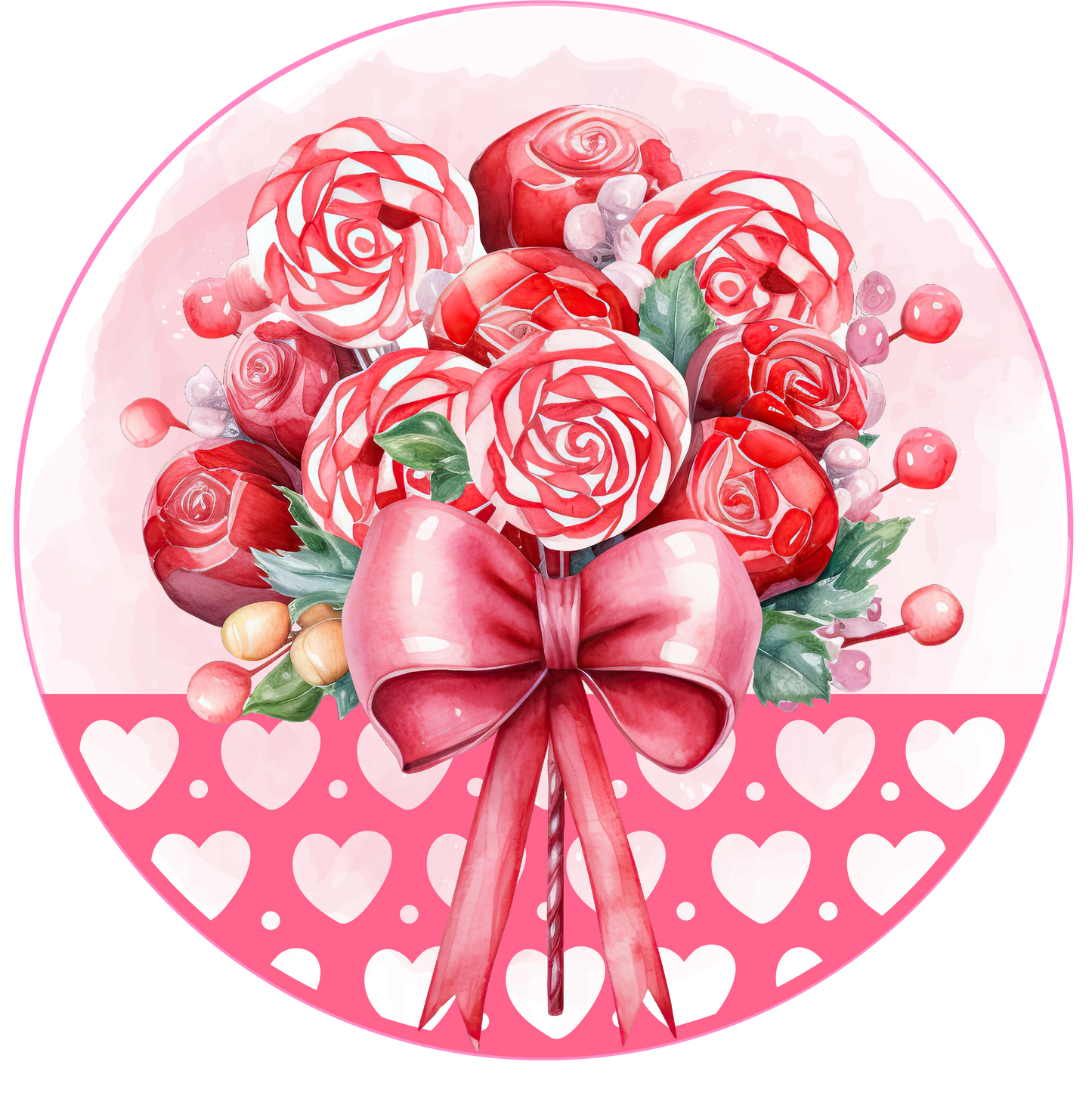 Candies Valentine's Day Metal Sign - Made in USA