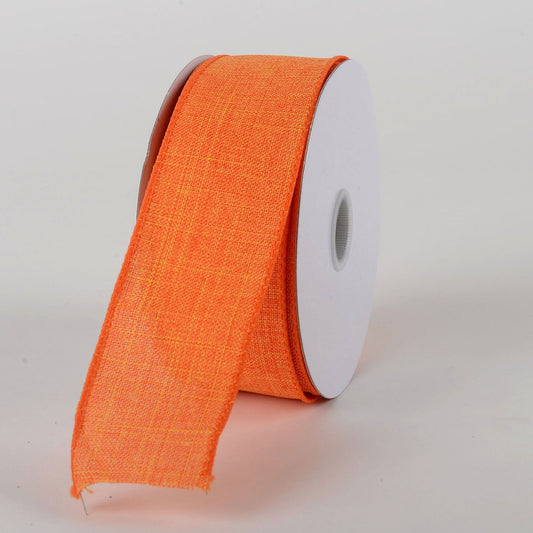 Bright Orange - Canvas Ribbon - W: 1-1/2 inch | L: 10 Yards