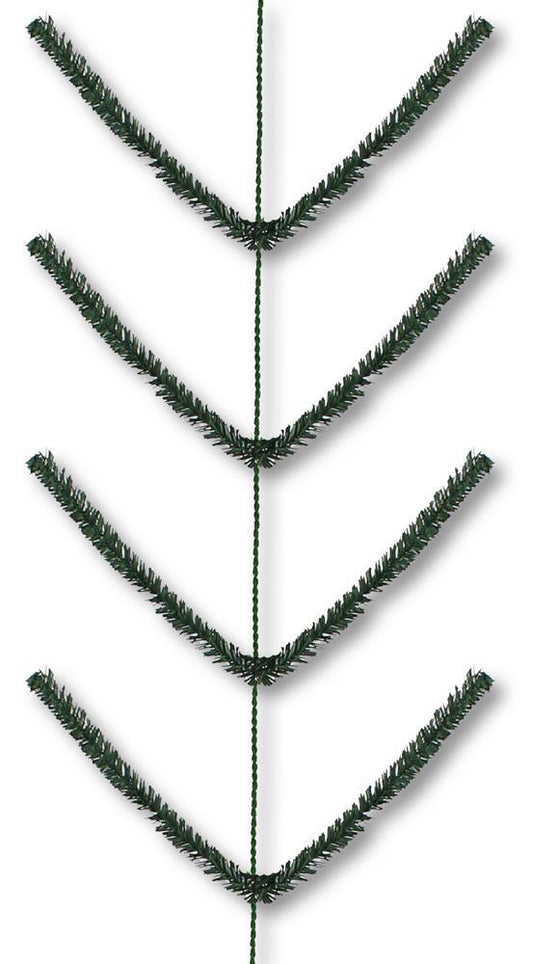 TT Green - Pencil Work Garland X22 Ties - 9 ft.